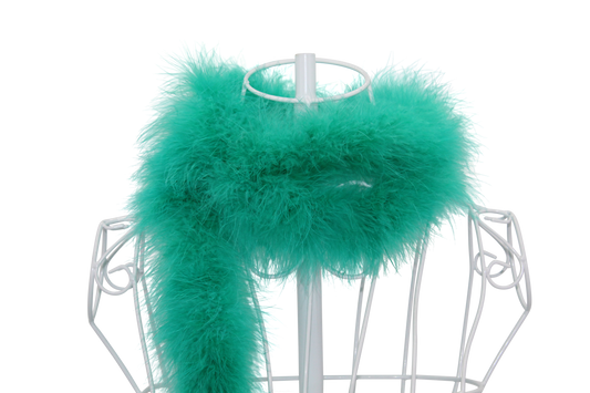 Feather Boa Marabou H87 Aquamarine