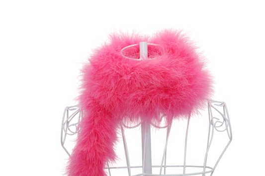 Feather Boa Marabou H92 Hot Pink
