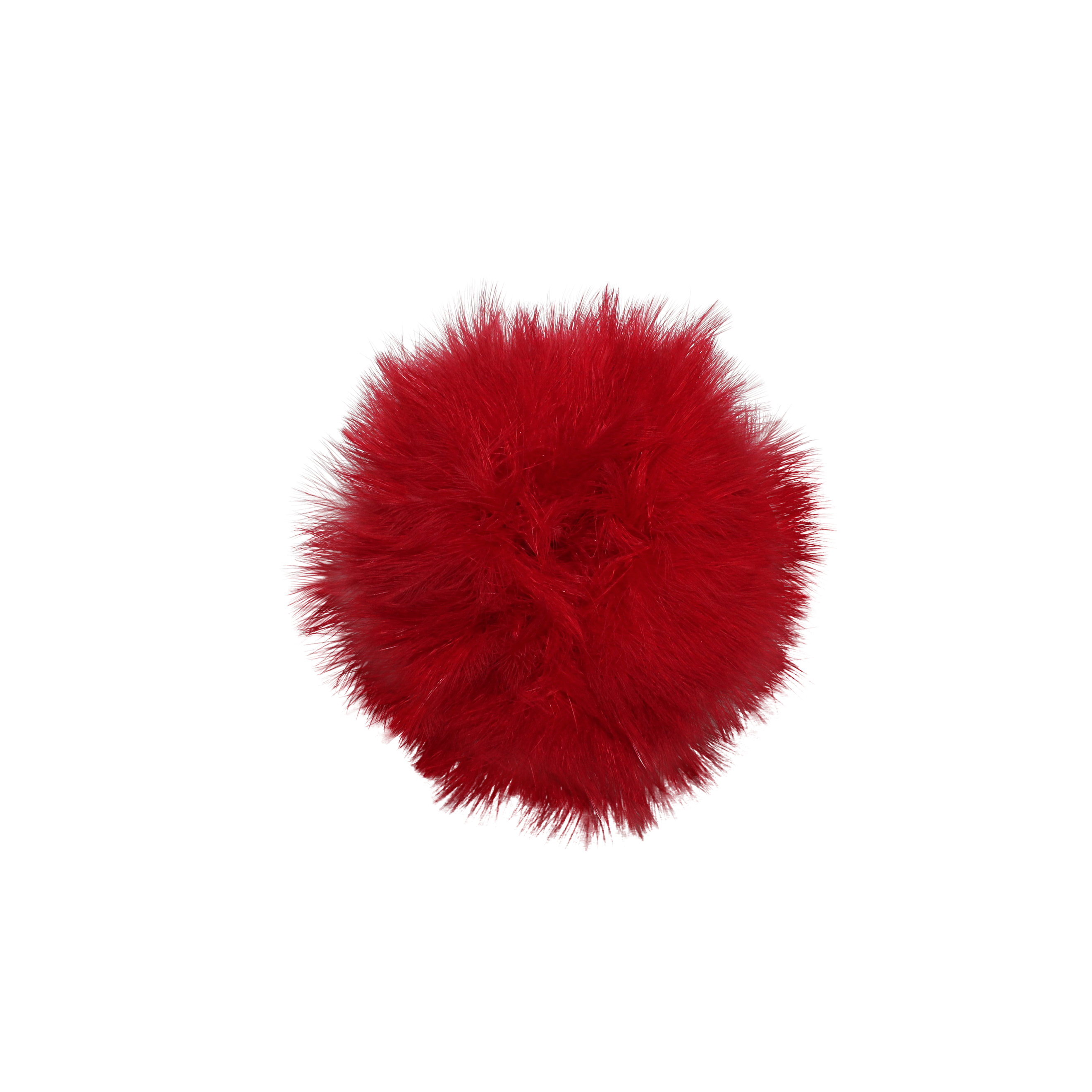 Red Ruff Puff 4-6” Marabou Puff Pounds H72 Red – Schuman Feathers