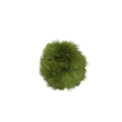 3-5" Turkey Marabou Olive H1 Feather Pack