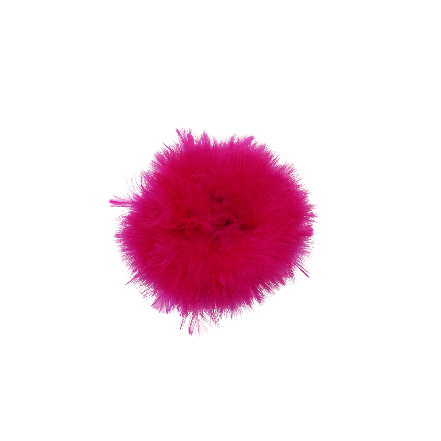 3-5" Turkey Marabou Blood Hot Pink H69 Feather Pack