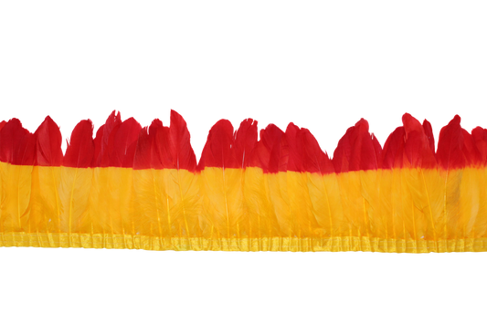 5-7" Goose Nagories Yards 2 Tone H72 Red & H38 Gold