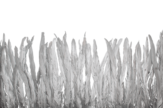 8" Metallic Cocktail Yards Silver