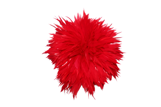 Saddles Pound Bleached & Dyed Red H72