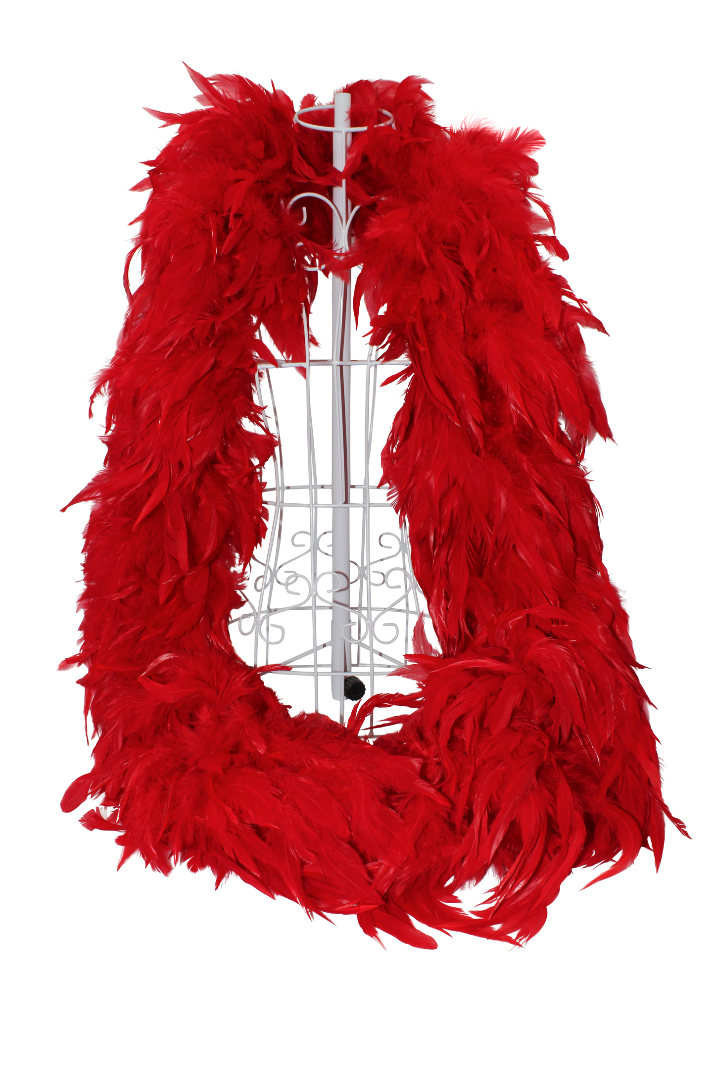 Feather Boa Schlappen H72 Red