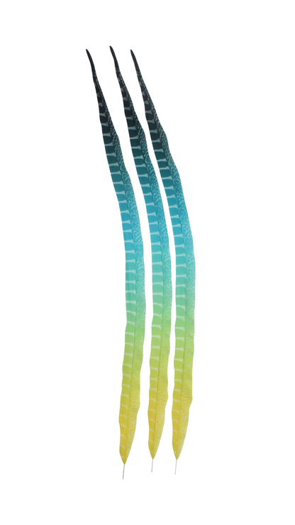L&R Artificial Lady Am 38” Bleached & Dyed - Bahamian Flag Style B