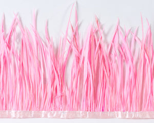 Candy Pink Biot Feathers by the Yard