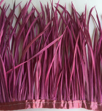 Mauve Biot Feathers by the Yard