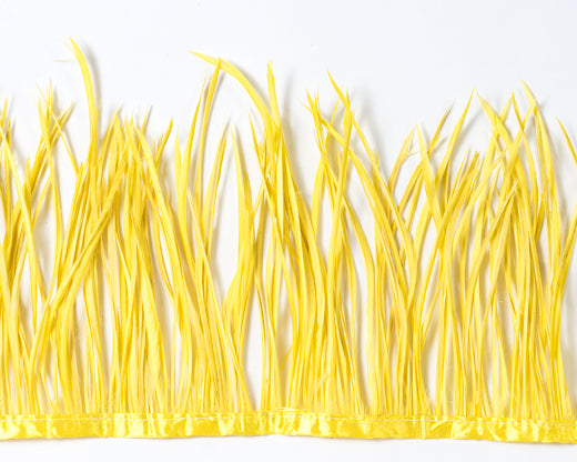 Yellow Biot Feathers by the Yard