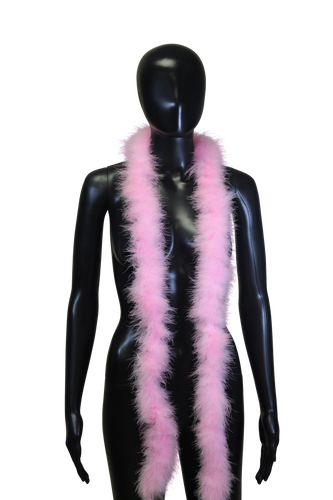 Candy Pink Marabou Feather Boa