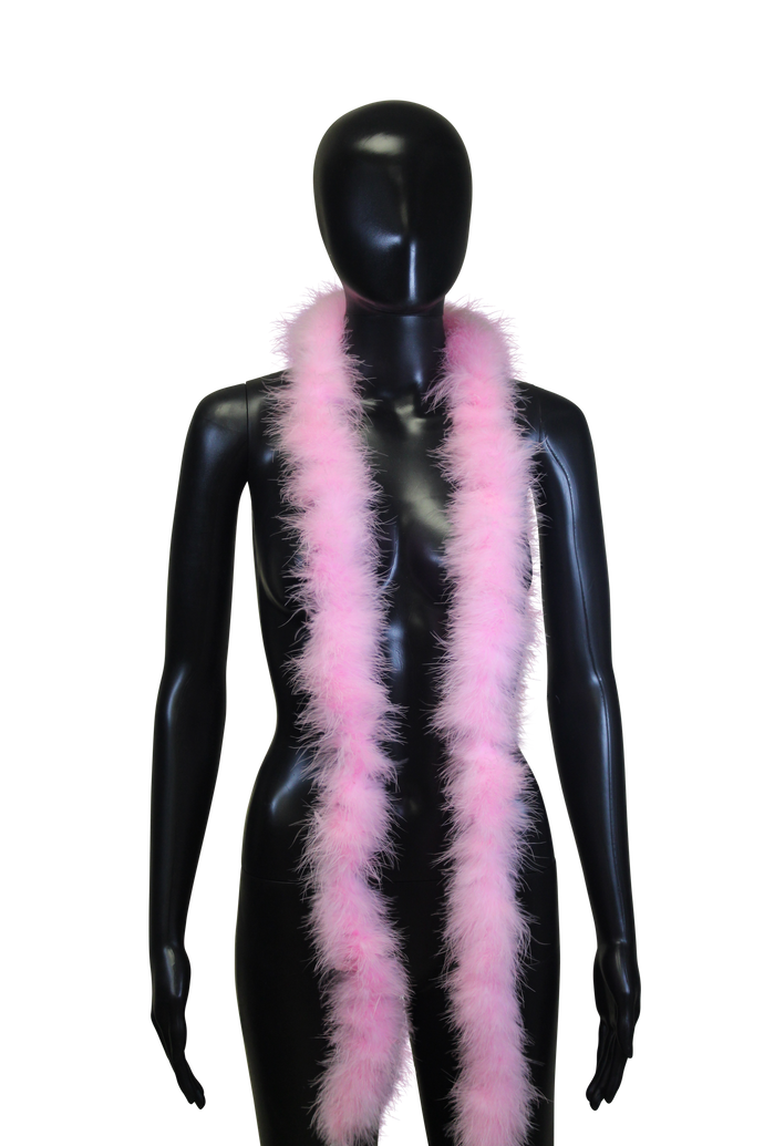 Candy Pink Marabou Feather Boa