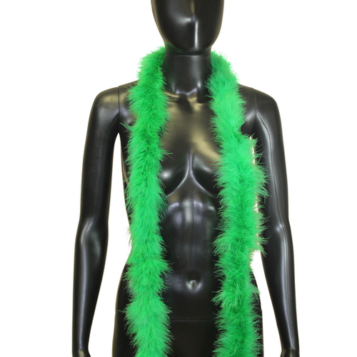 Emerald Marabou Feather Boa